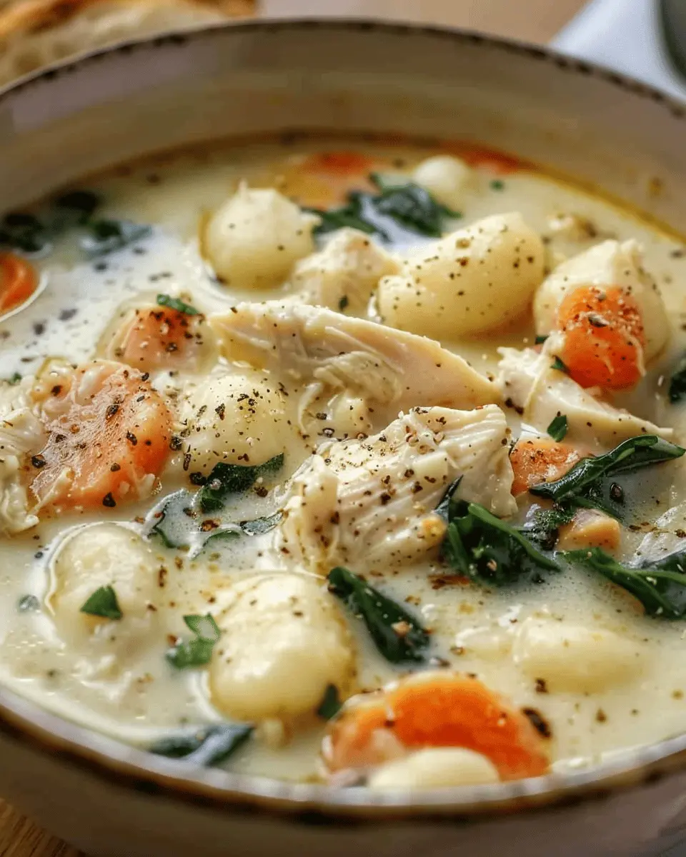 Olive Garden Chicken Gnocchi Soup: Easy Comfort for Cozy Nights