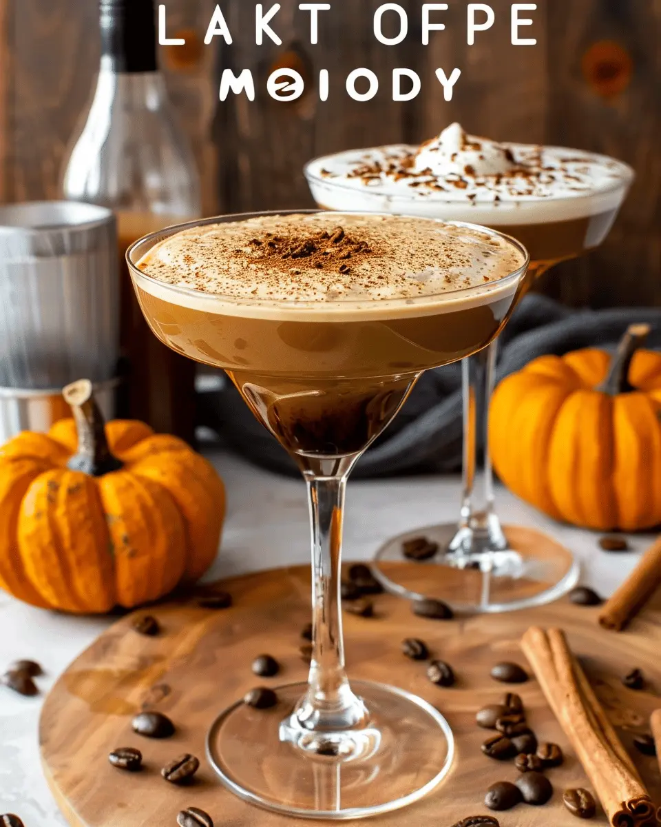 Pumpkin Spice Espresso Martini: The Indulgent Fall Delight