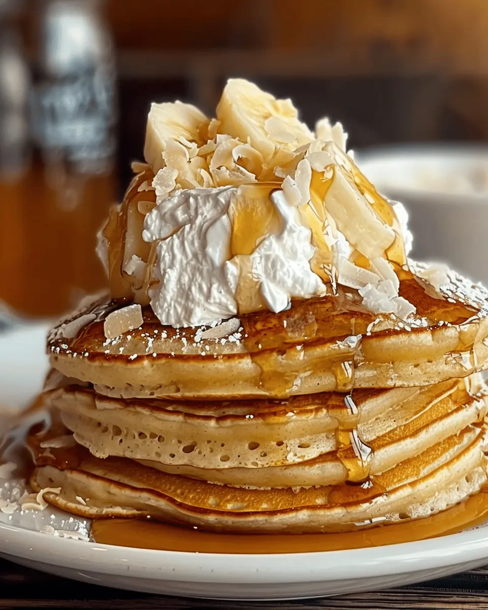Sweet Coconut Cream Pancakes – The Best Indulgent Breakfast Treat