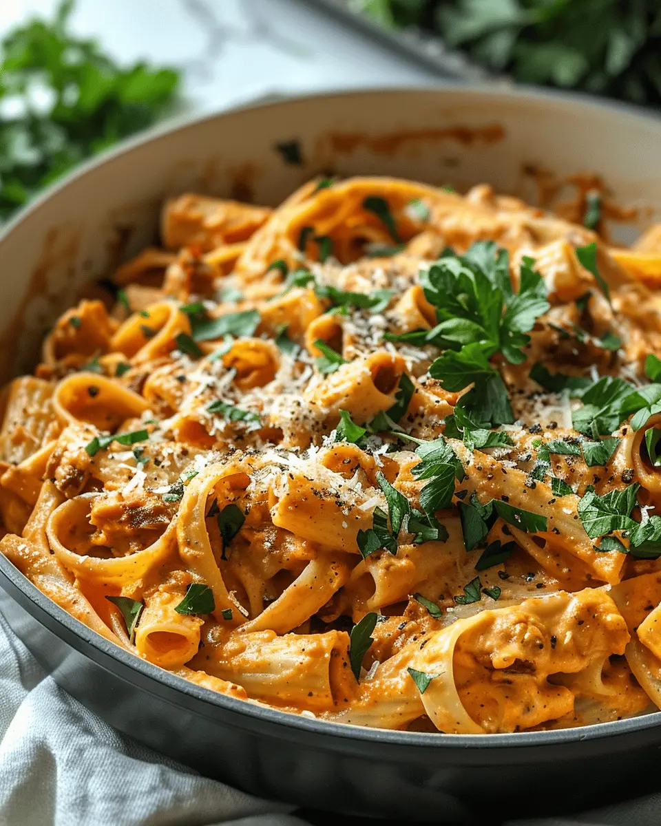 Vegan Creamy Sun Dried Tomato Pasta: Easy Comfort Food Delight