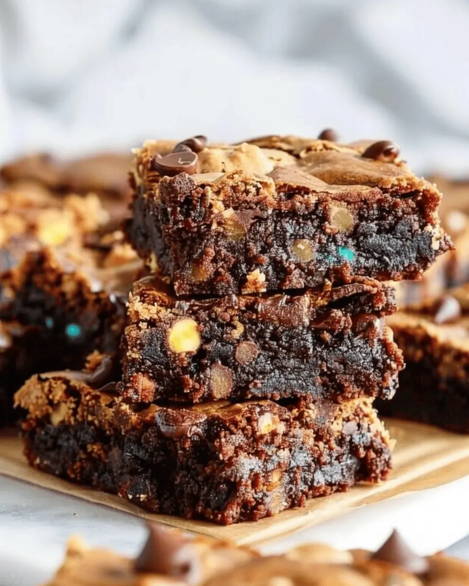 Monster Cookie Fudgy Brownies: The Best Indulgent Treat for Any Day