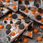 Spooky Halloween Oreo Bark