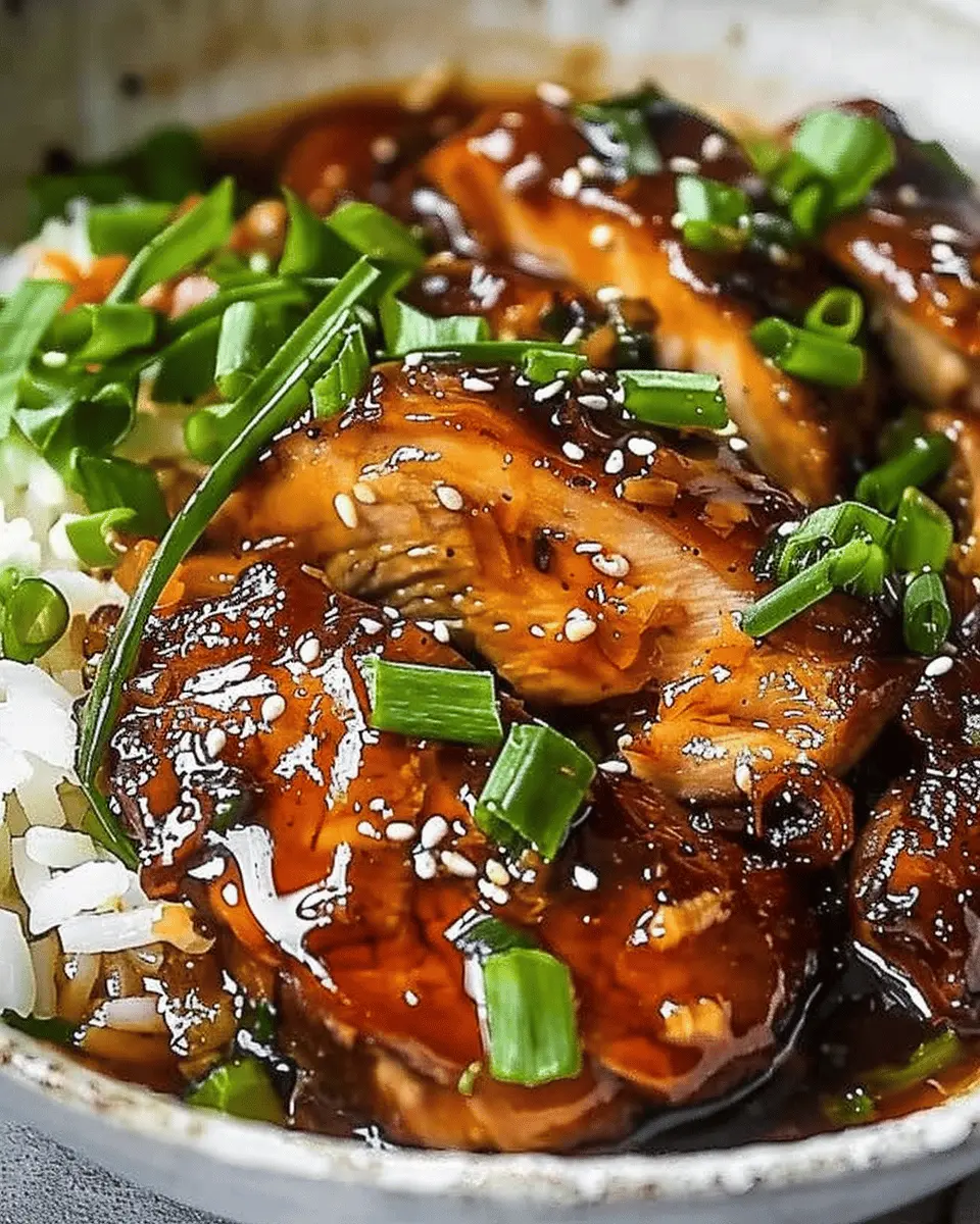 Caramelised Soy Chicken: A Juicy Garlic Ginger Broth Delight