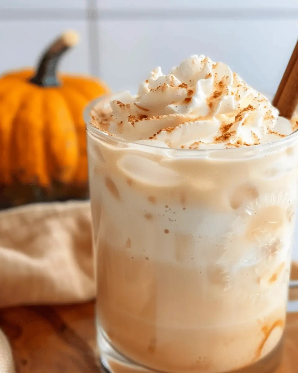 Iced Pumpkin Cream Chai Tea Latte: The Ultimate Fall Indulgence
