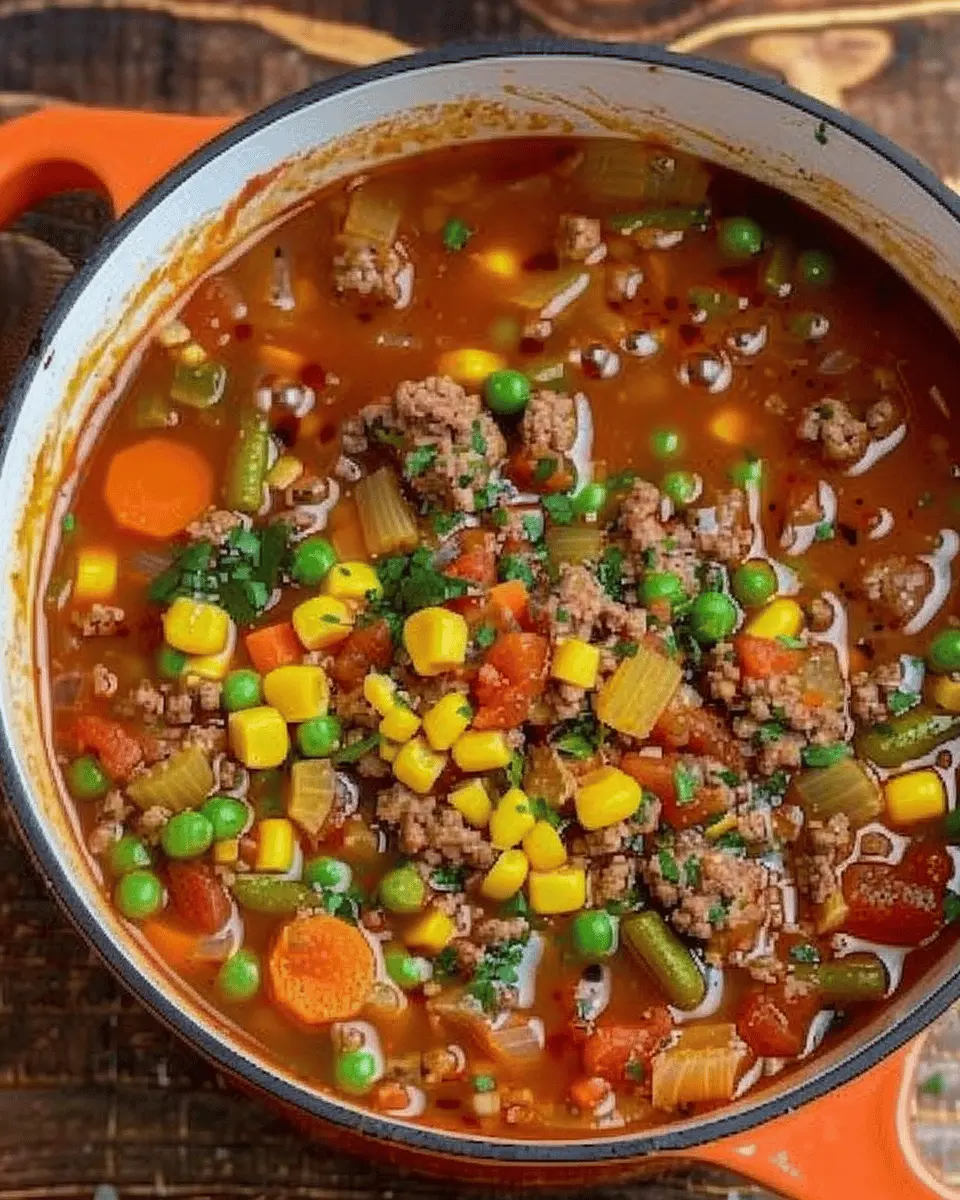 Hamburger Soup: The Best Comfort Food for Cozy Nights