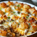 Tater Tot Casserole with Ground Beef