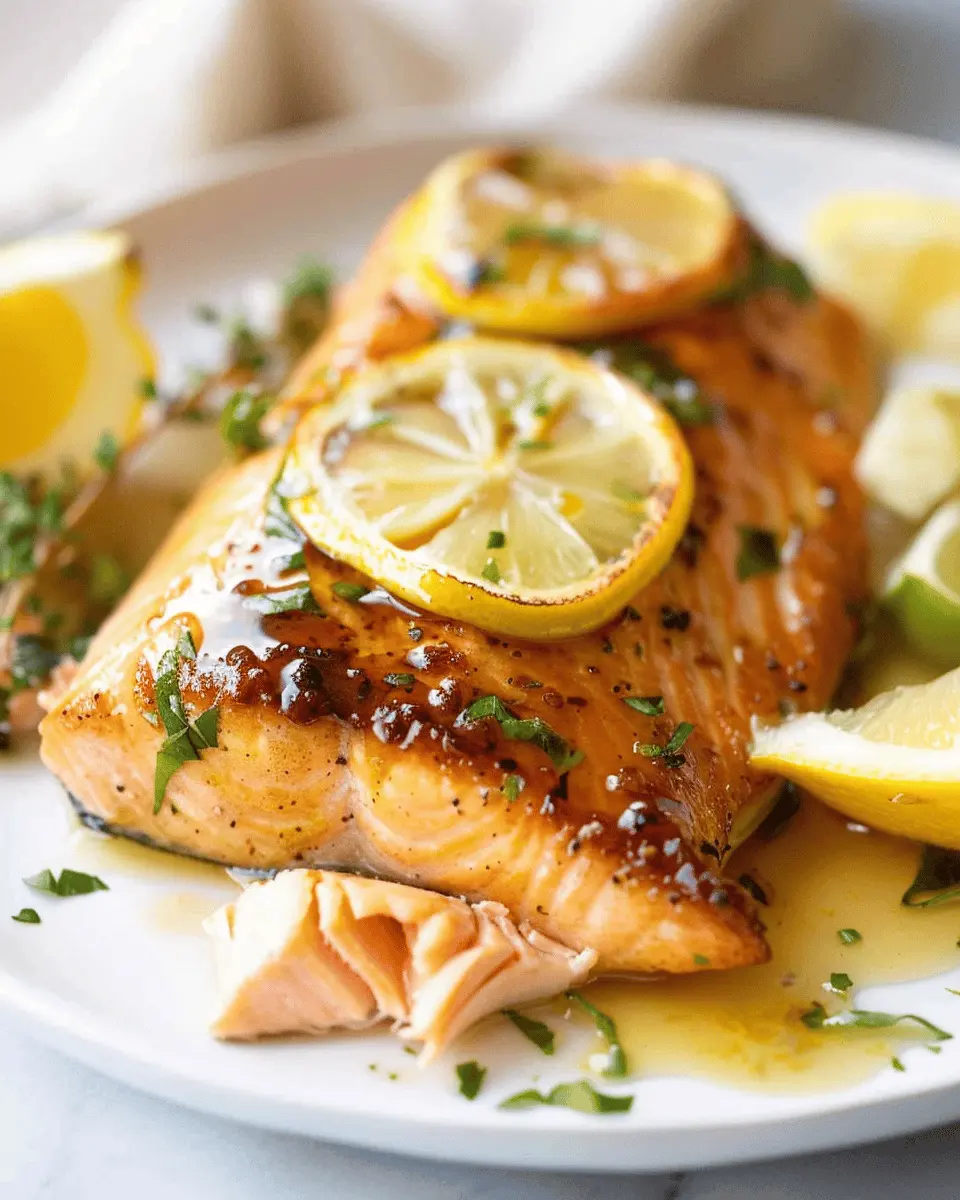 Lemon Honey Glazed Salmon: Easy and Delicious Weeknight Dinner