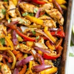 Sheet Pan Chicken Fajitas