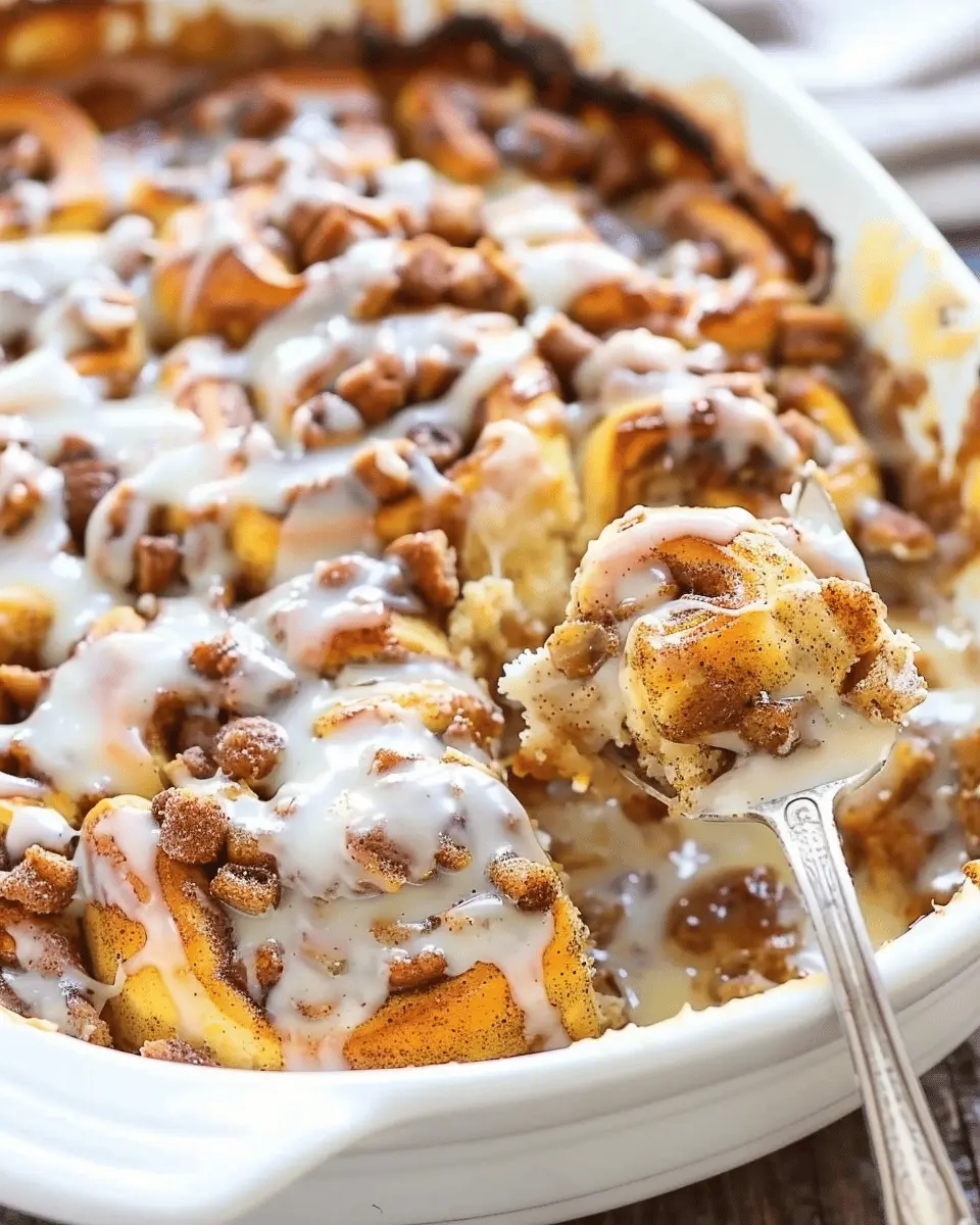 Pumpkin Cinnamon Roll Casserole: The Best Comfort Food Recipe