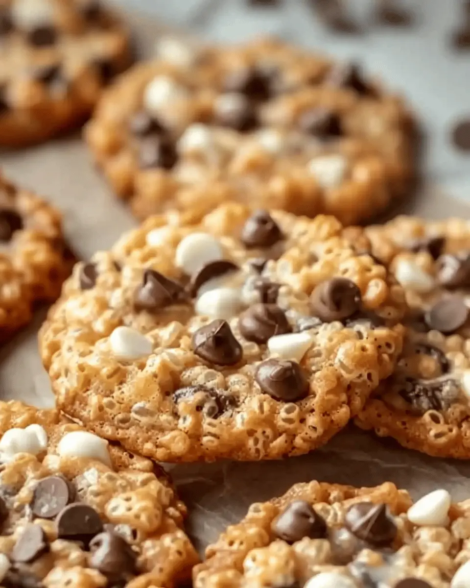 Rice Krispie Cookies with Chocolate Chips: A Simple Delight