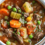 Hearty & Comforting Vegetable Beef Soup