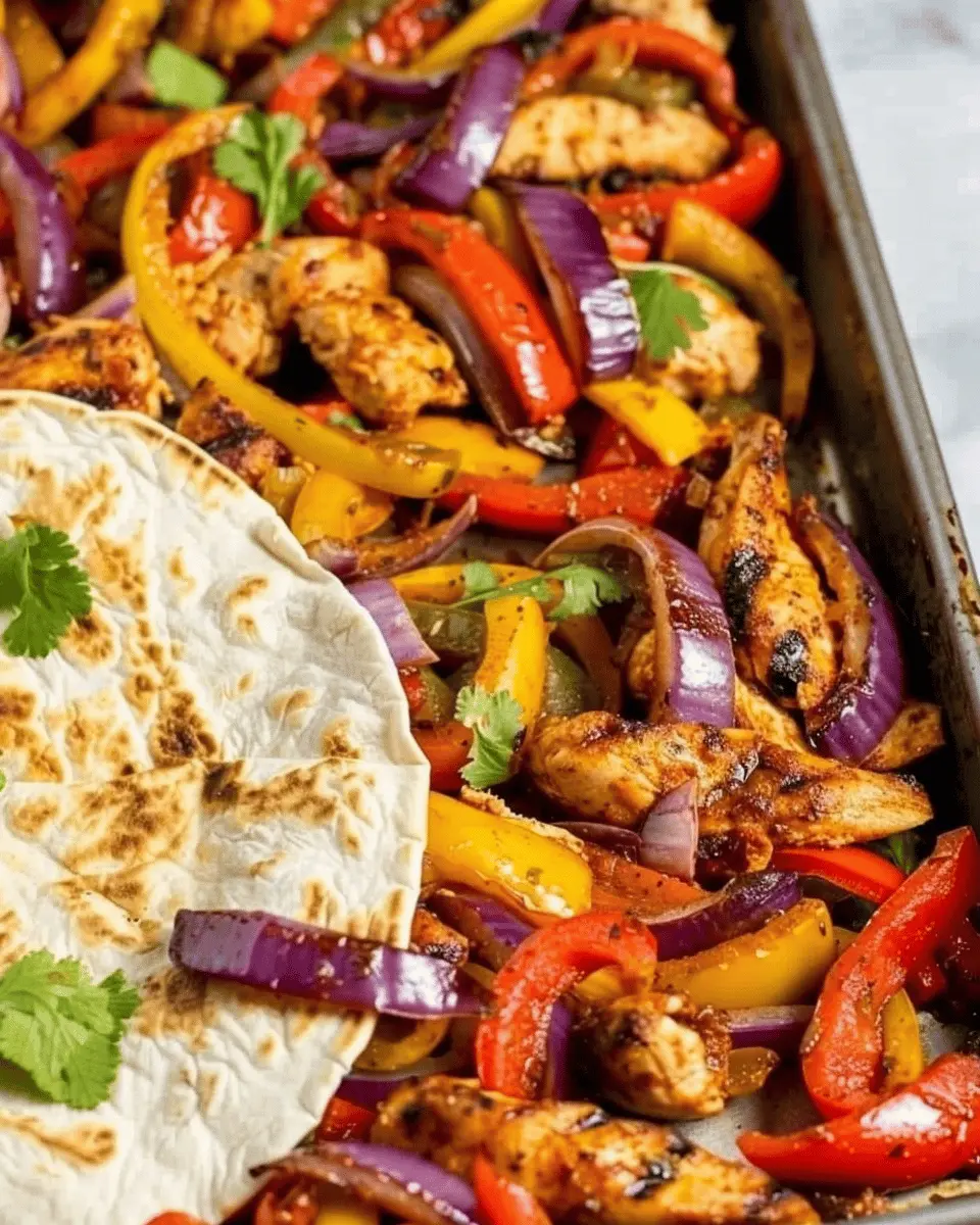 Sheet Pan Chicken Fajitas: Easy Flavorful Meal for Any Night