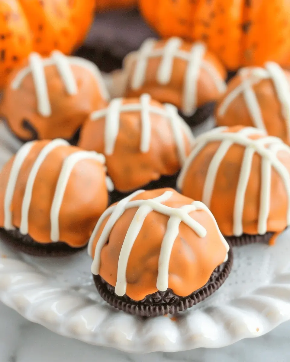 Pumpkin Oreo Balls: Easy Indulgence for Fall Celebrations