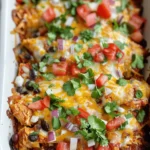 Chicken Burrito Casserole