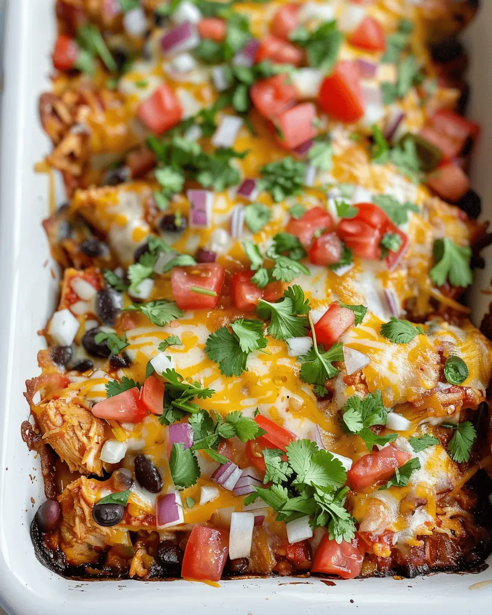 Chicken Burrito Casserole: Easy Comfort Food for Busy Nights