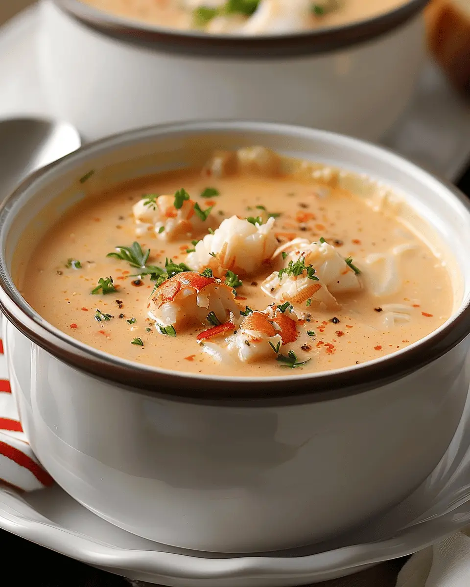 The Best Crab Bisque Recipe: A Creamy Delight with Turkey Bacon