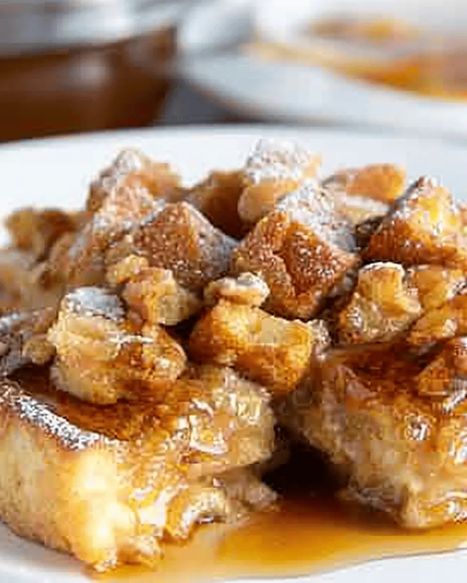 French Toast Casserole: An Easy Indulgence with Turkey Bacon