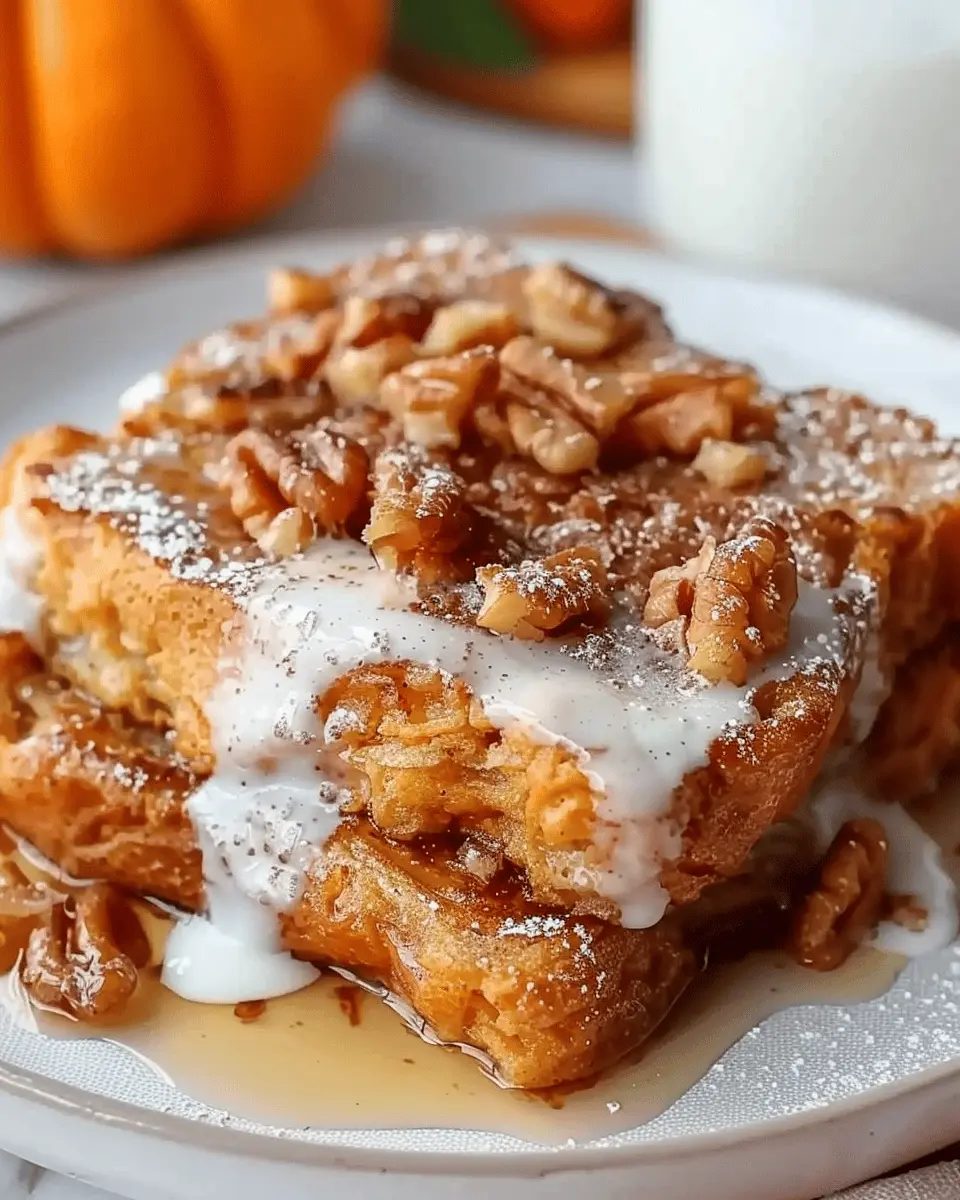 Fluffy Gluten Free Pumpkin French Toast with Turkey Bacon Delight