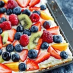 Sheet Pan Fruit Pizza