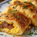 Sausage Egg Breakfast Roll-Ups