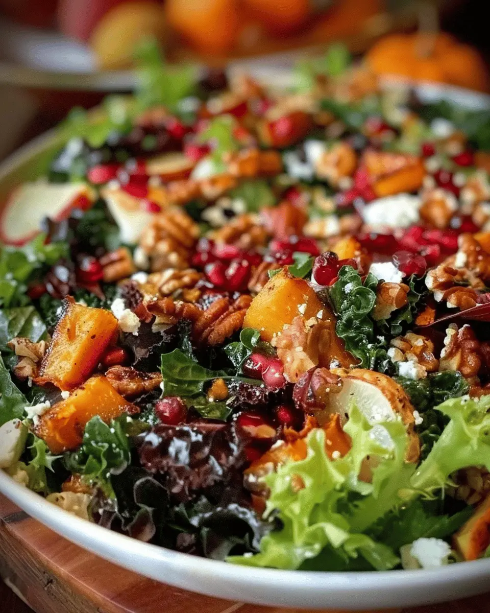 Autumn Harvest Salad: The Best Seasonal Delight for Your Table