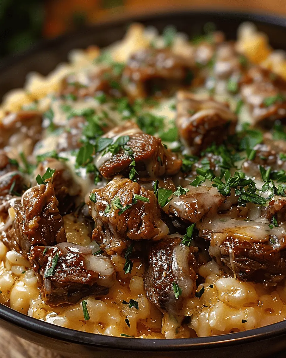 Beefy Garlic Butter Bowl: The Indulgent Comfort Food Delight