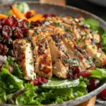 Harvest Chicken Salad with Cranberries