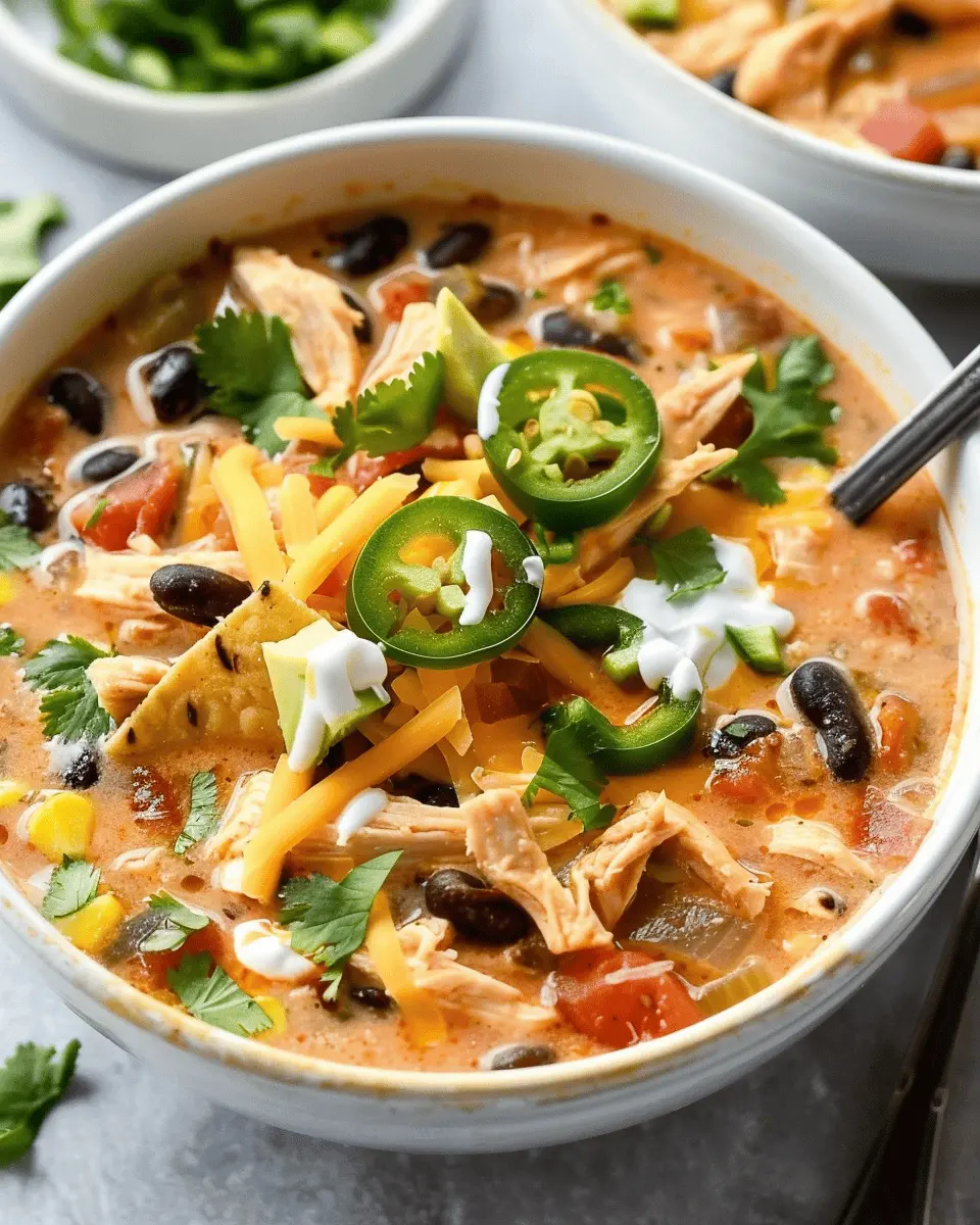 Chicken Taco Soup: Easy, Hearty Comfort in Every Bite
