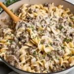 30-Minute Ground Beef Stroganoff