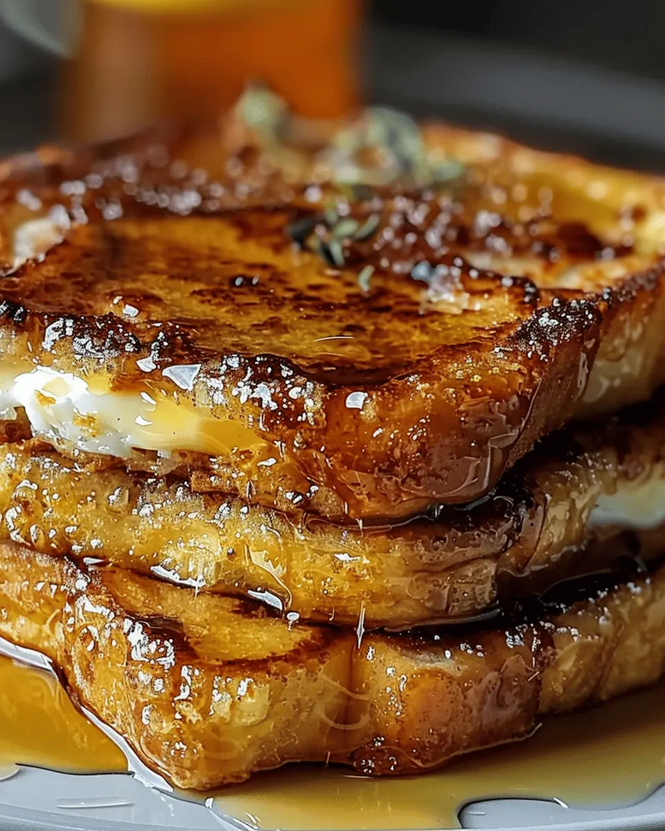 Crème Brûlée French Toast: Indulgent Breakfast with Turkey Bacon