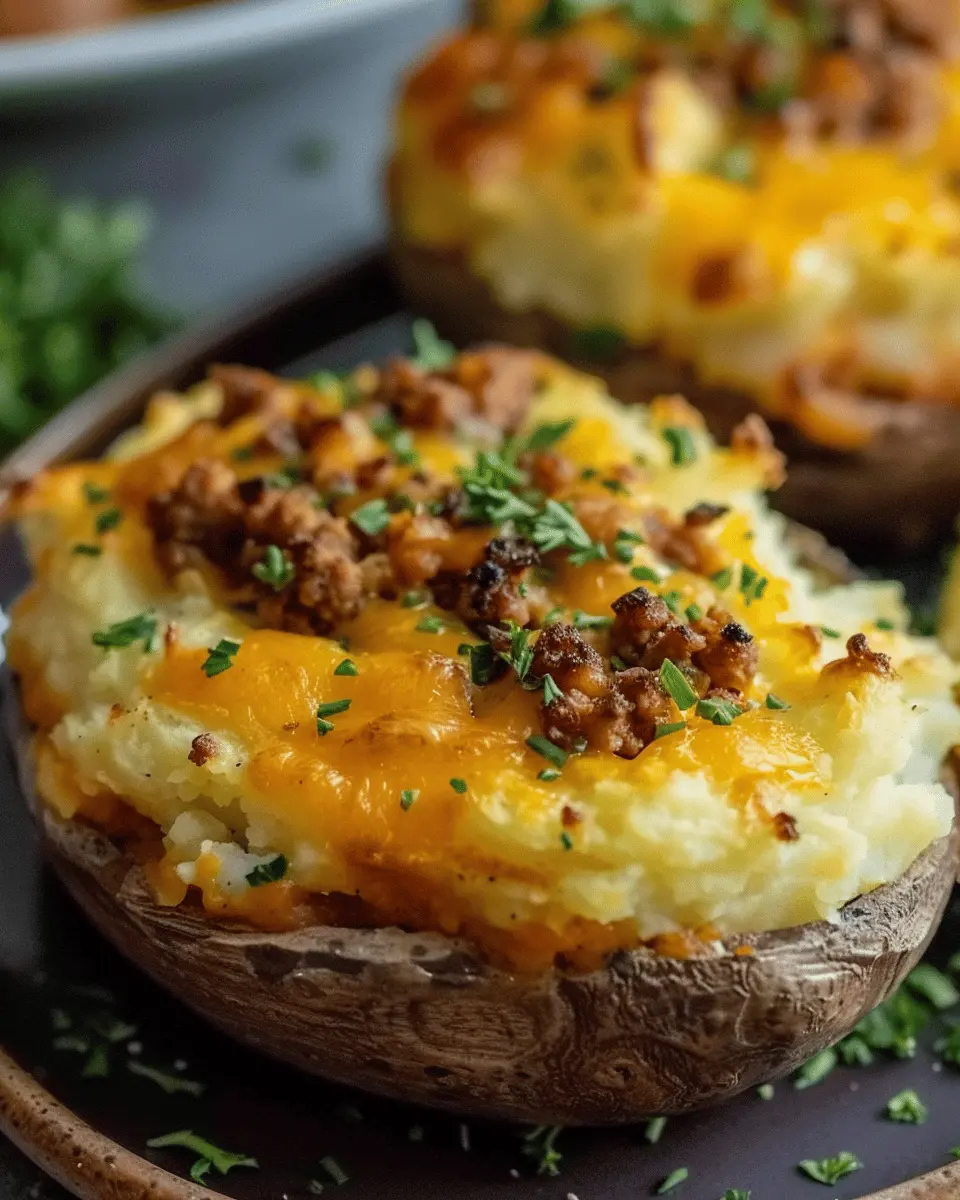 Shepherd’s Pie Baked Potato: Indulgent Twist on a Classic Comfort