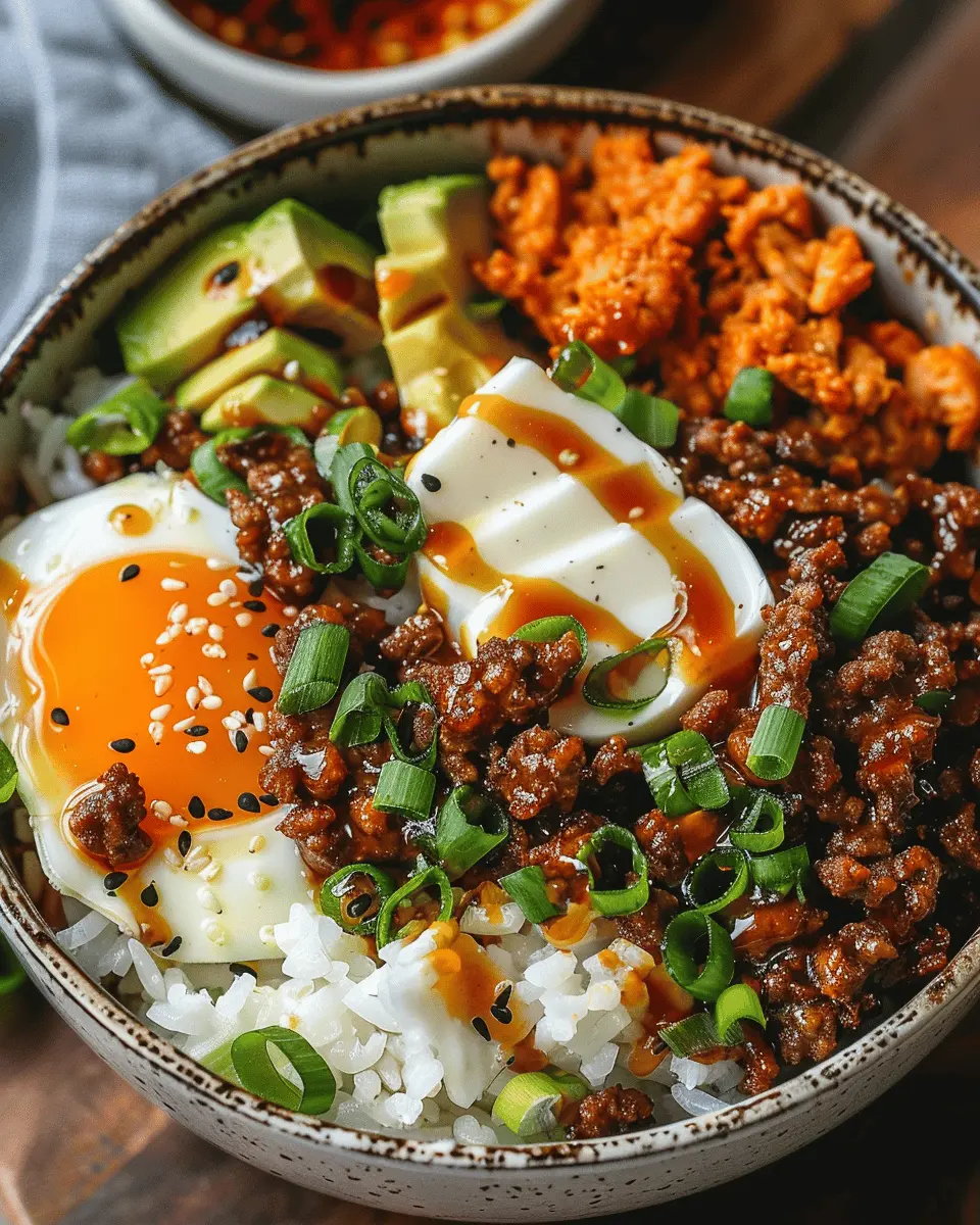 Ground Beef Hot Honey Bowl: A Quick and Indulgent Dinner Delight