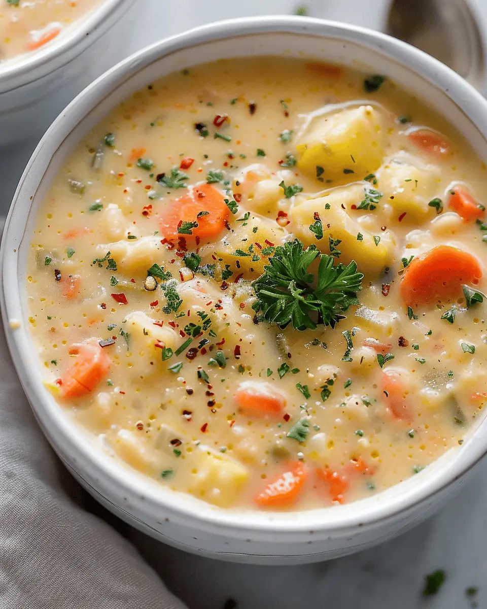 Easy Creamy Vegetable Soup Recipe for a Cozy Night In