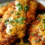 Pretzel Chicken with Mustard