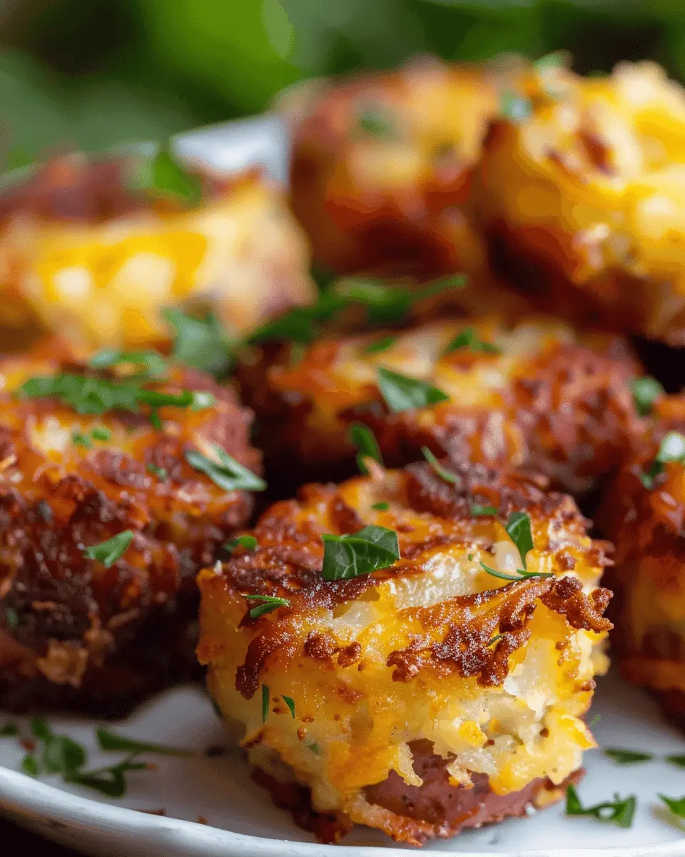 Crispy Hashbrown and Sausage Bites: Easy Comfort Food Delight