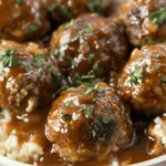 Meatballs and Gravy