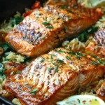 One Skillet Salmon
