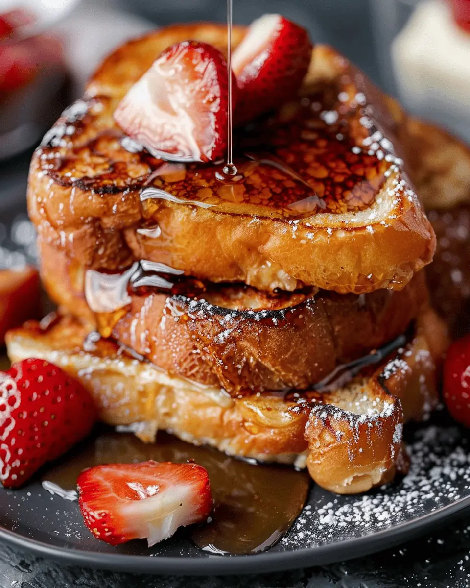 Caramelized Simple French Toast