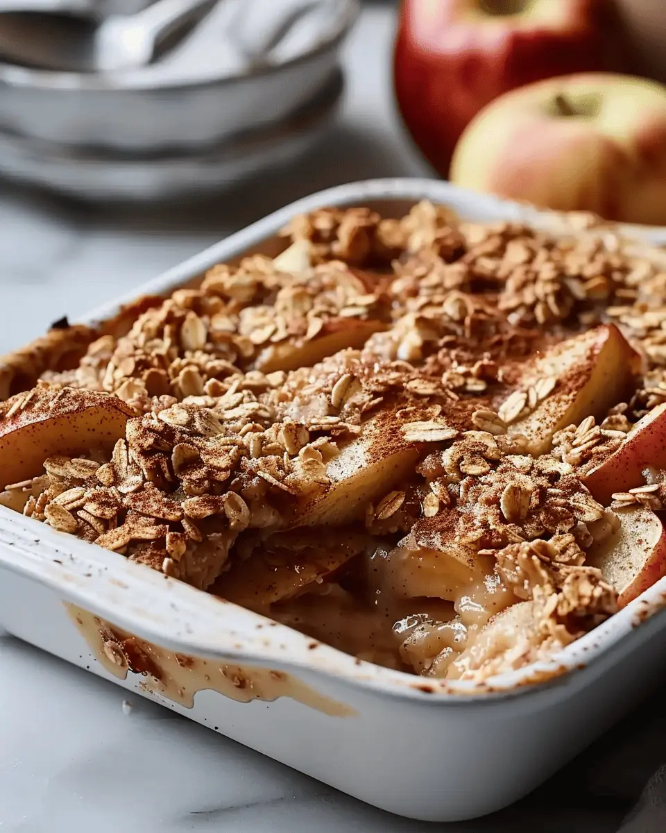 Apple Cinnamon Oatmeal Bake: The Best Cozy Breakfast Treat