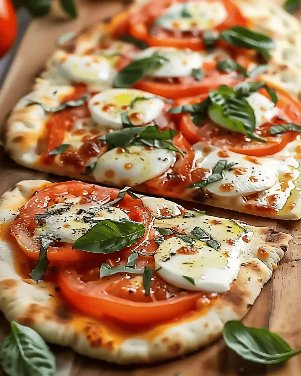 Quick Caprese Naan Pizza: Easy, Delicious, and Homemade Delight