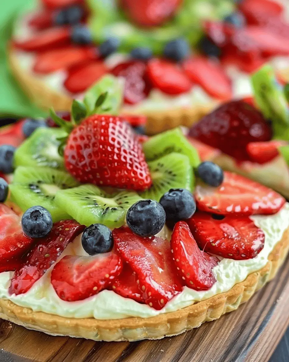 Strawberry Kiwi Fruit Pizza: An Easy and Delicious Sweet Treat