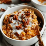 Slow Cooker Pumpkin Pie Oatmeal