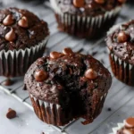 Chocolate Zucchini Muffins – Gluten Free