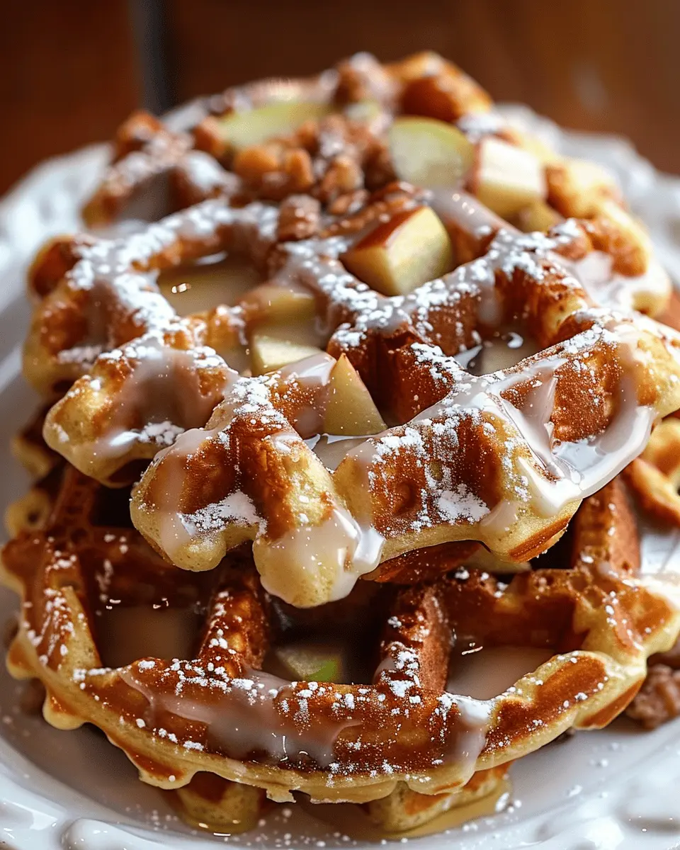 Apple Fritter Waffle Donuts: An Indulgent Twist on Tradition