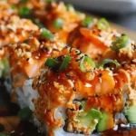 Spicy Salmon Sushi Bake