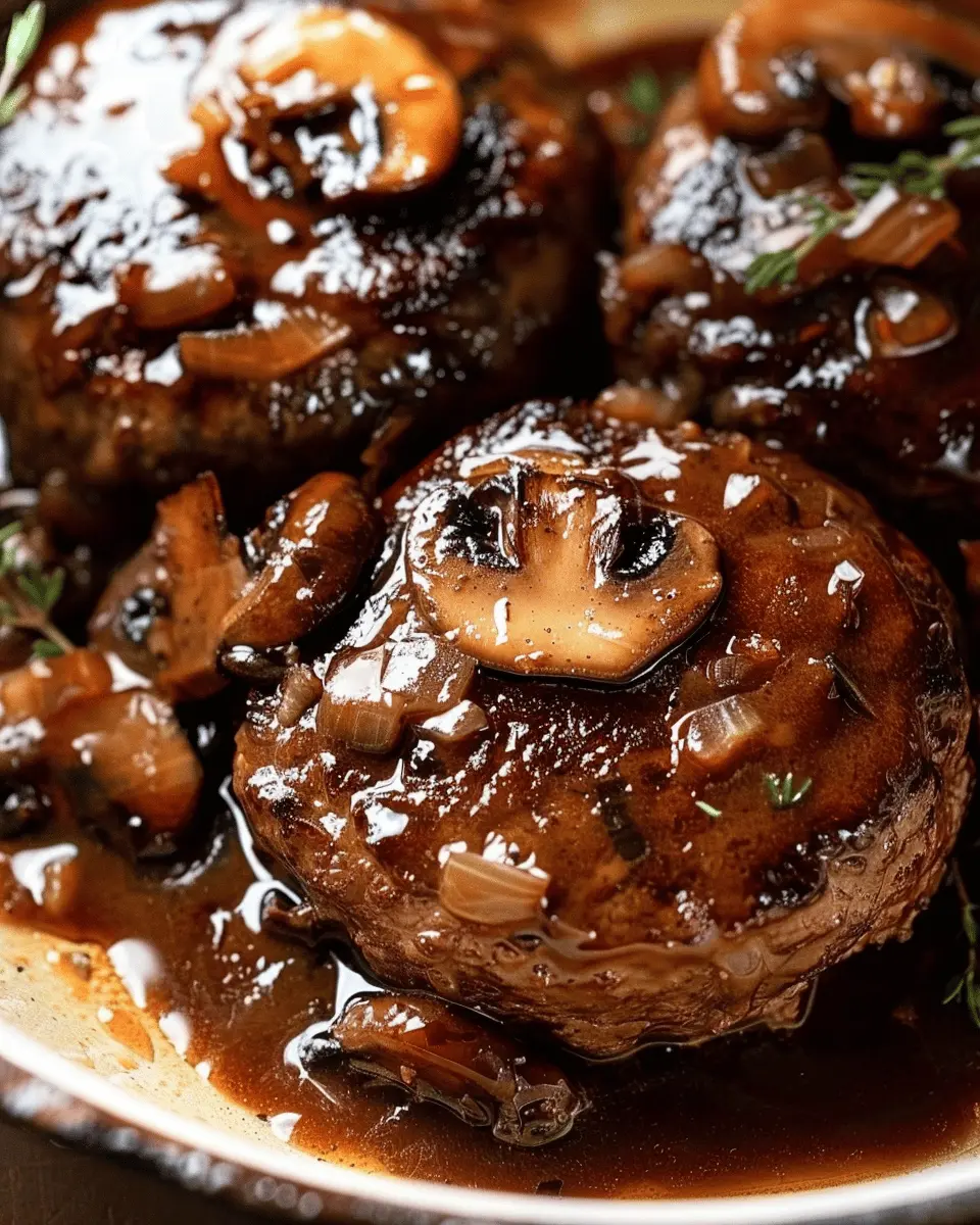 Salisbury Steak: Easy and Indulgent Comfort Food Recipe