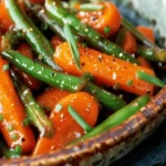 Honey Glazed Carrots & Green Beans