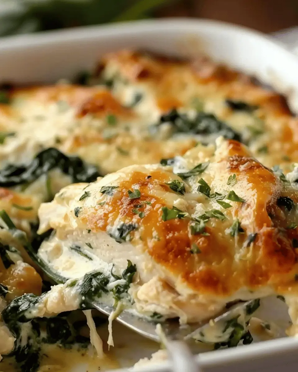 Chicken and Spinach Casserole: A Comforting, Healthier Delight