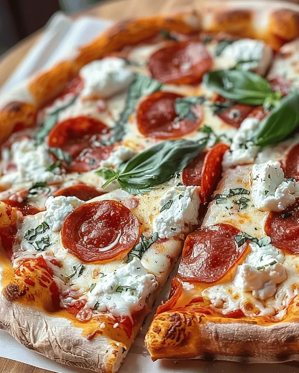 Hot Honey Pepperoni Ricotta Pizza: A Flavorful Twist to Try