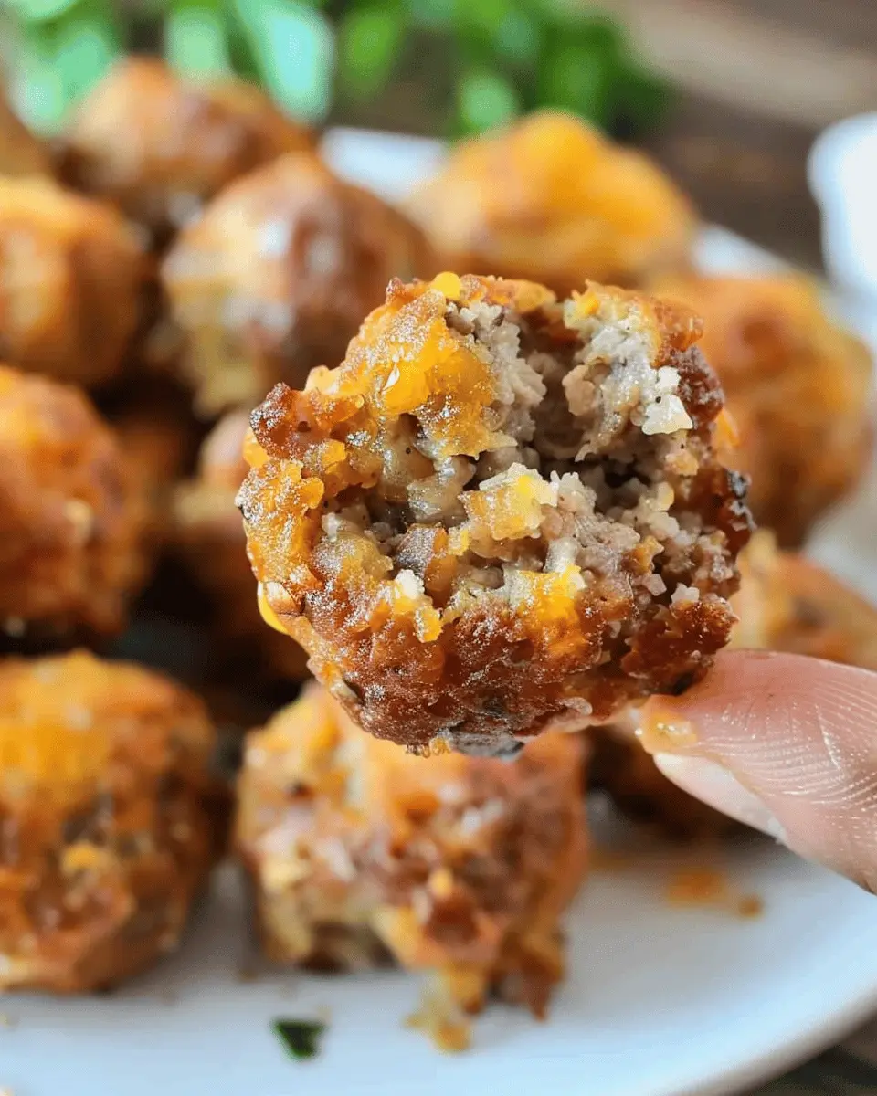 Bisquick Sausage Balls Recipe: Easy Turkey Bacon and Beef Delight